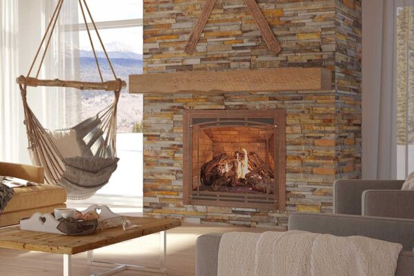 Stock Image - Ambiance - Intrigue 42 Ambiance Gas Contemporary Fireplace - Stove Depot and Chimney Works