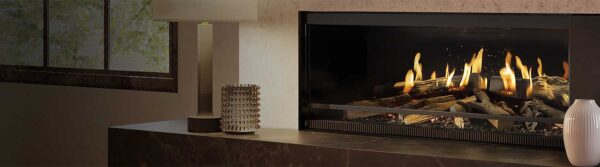 Stock Image - NetZero Electric Fireplaces NetZero Electric Bay & Burner Insert & Contemporary & Corner & Island & Linear & Peninsula Fireplace - Stove Depot and Chimney Works