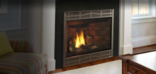 Stock Image - Heatilator Novus Series Gas Fireplace Heatilator Gas Fireplace - Stove Depot and Chimney Works