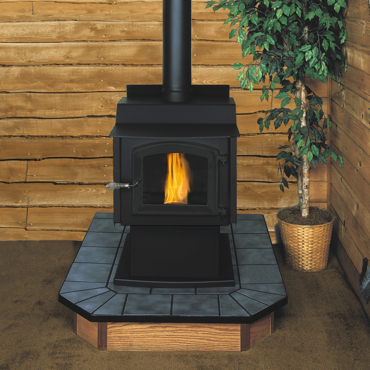 Stock Image - Kuma - Oil Classic Kuma - Stove Depot and Chimney Works