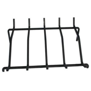 Stock Image - Outdoor Fireplace Burner Log Grate gas burner - Stove Depot and Chimney Works