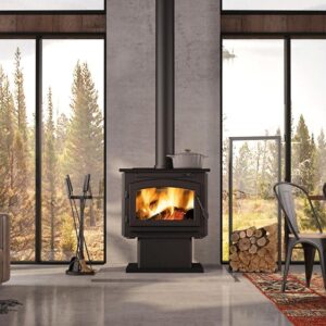 Stock Image - Ambiance - Outlander 15 Ambiance Wood Freestanding & Pedestal & Traditional Stove - Stove Depot and Chimney Works