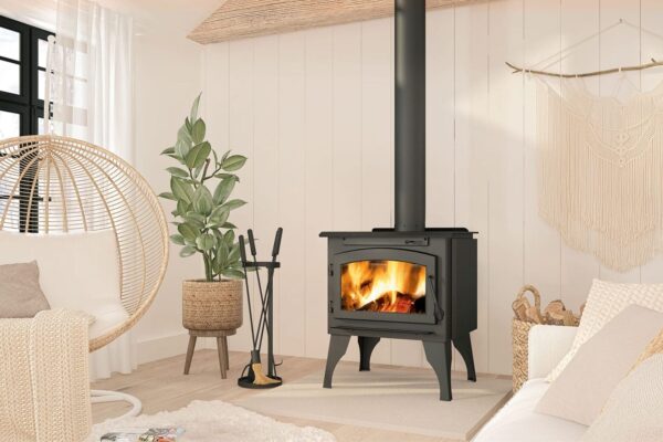 Stock Image - Ambiance - Outlander 19 Ambiance Wood Freestanding & Legs & Traditional Stove - Stove Depot and Chimney Works