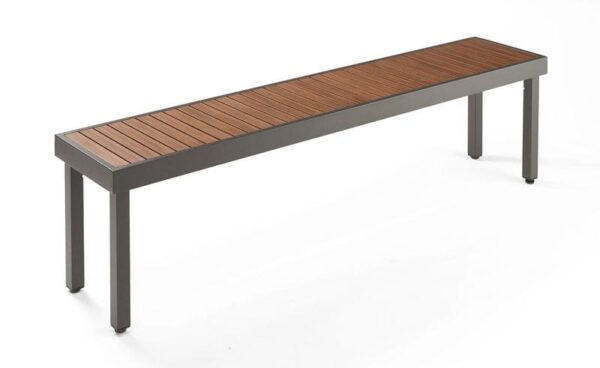 Stock Image - The Outdoor GreatRoom - Kenwood Long Bench The Outdoor Greatroom Company Seating - Stove Depot and Chimney Works