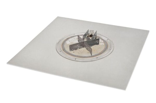 Stock Image - The Outdoor GreatRoom - 24" x 24" Square Crystal Fire Plus Gas Burner Insert and Plate Kit with Direct Spark Ignition (LP) The Outdoor Greatroom Company Gas Burner Insert - Stove Depot and Chimney Works