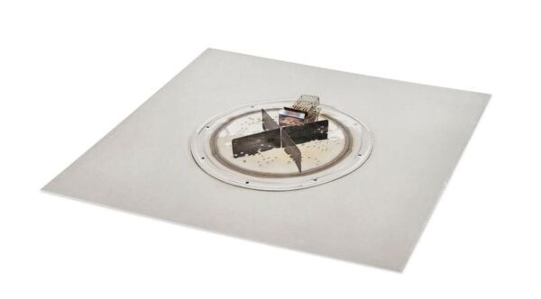 Stock Image - The Outdoor GreatRoom - 24" x 24" Square Crystal Fire Plus Gas Burner Insert and Plate Kit The Outdoor Greatroom Company Gas Burner Insert - Stove Depot and Chimney Works
