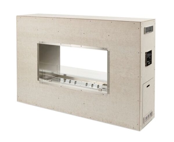 Stock Image - The Outdoor GreatRoom - 40" Linear Ready-to-Finish See-Through Gas Fireplace with Direct Spark Ignition (LP) The Outdoor Greatroom Company Gas Linear Fireplace & Outdoor Fire - Stove Depot and Chimney Works