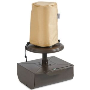 Stock Image - The Outdoor GreatRoom - 5.25" x 5.25" Protective Cover for Intrigue and Cove Intrigue Outdoor Lanterns The Outdoor Greatroom Company Fire Pit Cover - Stove Depot and Chimney Works