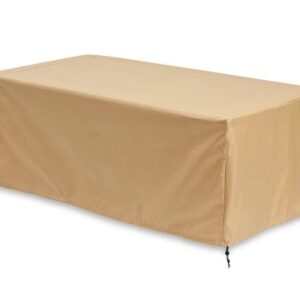 Stock Image - The Outdoor GreatRoom - 57" x 27.25" x 15" Protective Cover for Kinney and Cove 54" Fire Tables The Outdoor Greatroom Company Fire Pit Cover - Stove Depot and Chimney Works