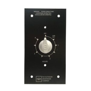 Stock Image - The Outdoor GreatRoom -  4-Hour Timer for Direct Spark Ignition System The Outdoor Greatroom Company Fire Pit Accessory - Stove Depot and Chimney Works