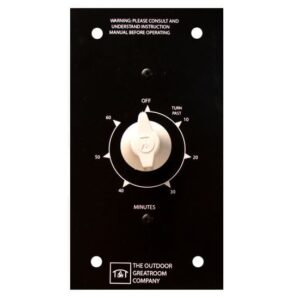 Stock Image - The Outdoor GreatRoom - 60-Minute Timer for Direct Spark Ignition System The Outdoor Greatroom Company Fire Pit Accessory - Stove Depot and Chimney Works