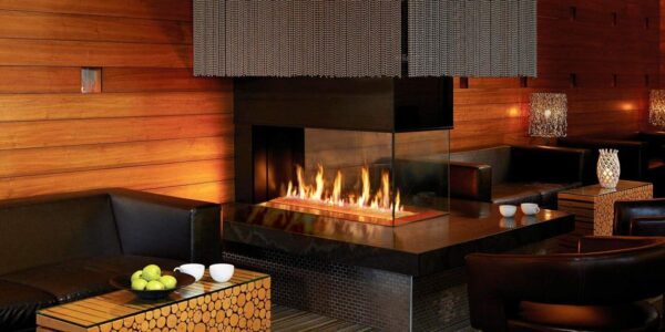 Stock Image - DaVinci Custom Fireplaces - DaVinci Collection - Pier Linear Gas Fireplace DaVinci Gas Linear Fireplace & Outdoor Fire - Stove Depot and Chimney Works