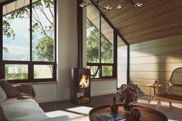 Stock Image - Ambiance - Nectre N65 Ambiance Wood Stove - Stove Depot and Chimney Works
