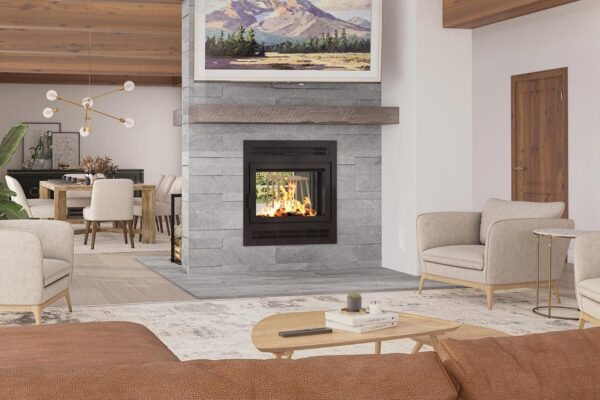 Stock Image - Ambiance - Elegance 42 See-Thru Ambiance - Stove Depot and Chimney Works