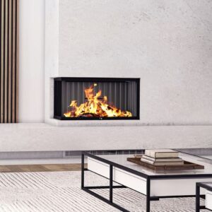 Stock Image - Ambiance - LUXUS 32 Corner Left Ambiance - Stove Depot and Chimney Works