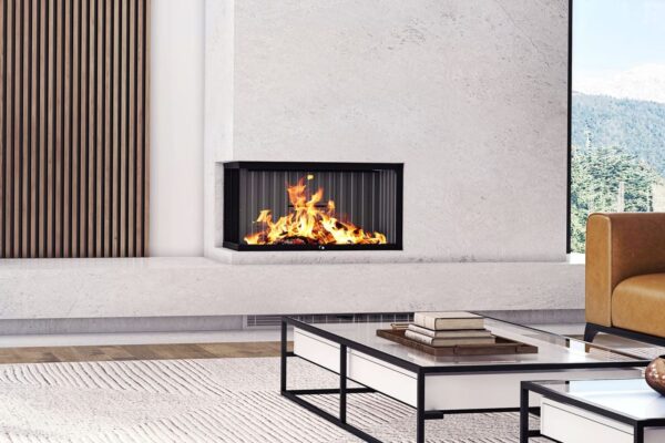 Stock Image - Ambiance - LUXUS 32 Corner Left Ambiance - Stove Depot and Chimney Works
