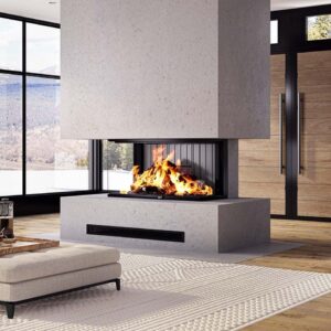 Stock Image - Ambiance - LUXUS 40 Bay Ambiance - Stove Depot and Chimney Works