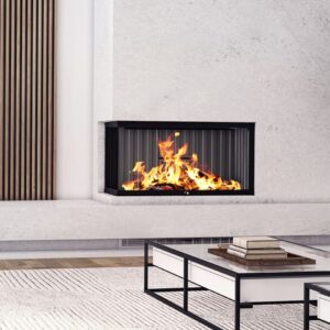 Stock Image - Ambiance - LUXUS 40 Corner Left Ambiance - Stove Depot and Chimney Works