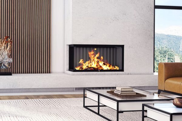 Stock Image - Ambiance - LUXUS 40 Corner Left Ambiance - Stove Depot and Chimney Works