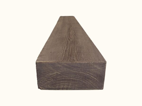 Stock Image - Ambiance - Sawmill Slab Ambiance Non-Combustible Mantel Fireplace Mantel - Stove Depot and Chimney Works