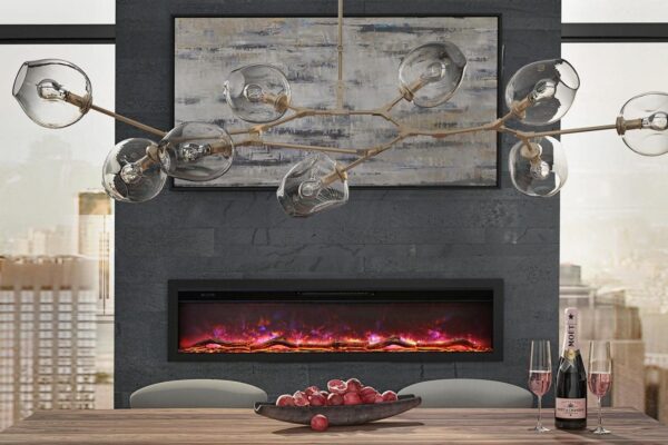 Stock Image - Ambiance - Stacked Stones Ambiance - Stove Depot and Chimney Works