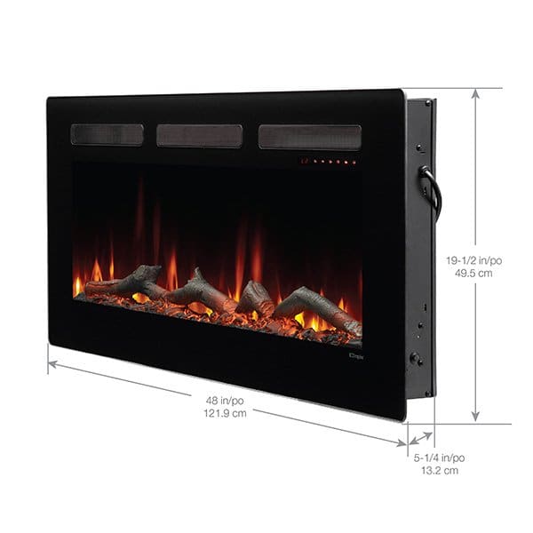 Stock Image - Dimplex - Sierra Linear Electric Fireplace Dimplex - Stove Depot and Chimney Works