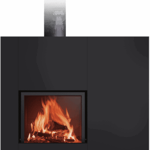 Stock Image - Stûv 21 Clad - Wood Insert Stuv America Wood Contemporary Insert - Stove Depot and Chimney Works