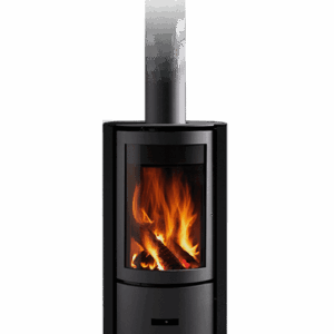 Stock Image - Stûv 30 - Wood Stove Stuv America Wood Pedestal Stove - Stove Depot and Chimney Works