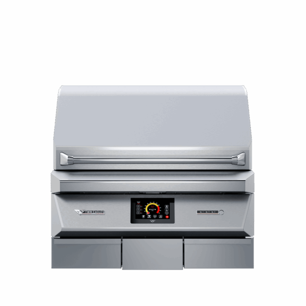 Stock Image - Dometic Twin Eagles Pellet Grill 36G - 36in Wood-Fired Grill Twin Eagle Grills Pellet Built-In - Stove Depot and Chimney Works
