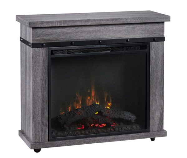Stock Image - Dimplex - Dimplex Morgan Electric Fireplace Mantel Dimplex - Stove Depot and Chimney Works