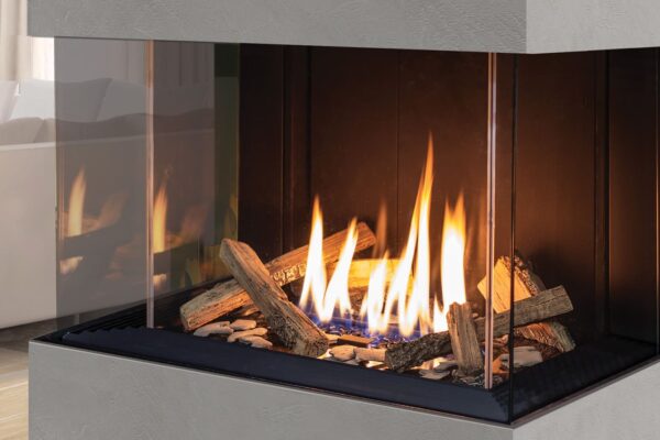 Stock Image - Urbana - U30 Bay Fireplace Urbana Gas Bay Fireplace - Stove Depot and Chimney Works