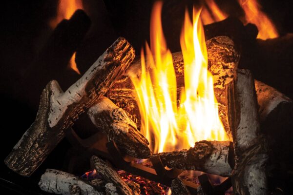 Stock Image - Urbana - U37 Fireplace Urbana Gas Traditional Fireplace - Stove Depot and Chimney Works