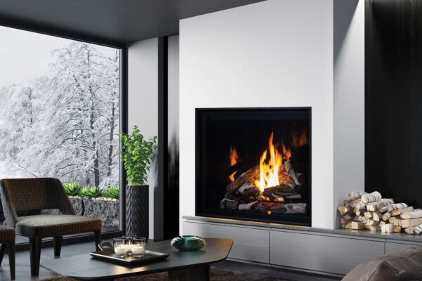 Stock Image - Urbana - U44 Fireplace Urbana Gas Traditional Fireplace - Stove Depot and Chimney Works