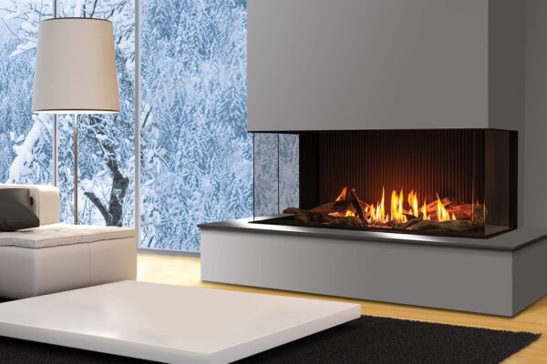 Stock Image - Urbana - U50 Bay Fireplace Urbana Gas Bay Fireplace - Stove Depot and Chimney Works