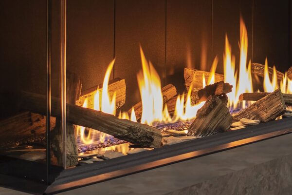 Stock Image - Urbana - U50 Bay Fireplace Urbana Gas Bay Fireplace - Stove Depot and Chimney Works