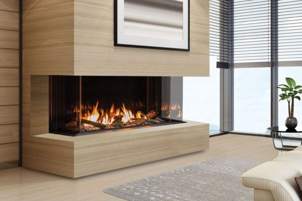 Stock Image - Urbana - U50 Tall Bay Fireplace Urbana Gas Bay Fireplace - Stove Depot and Chimney Works