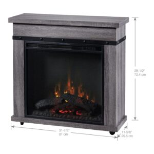 Stock Image - Dimplex - Dimplex Morgan Electric Fireplace Mantel Dimplex - Stove Depot and Chimney Works