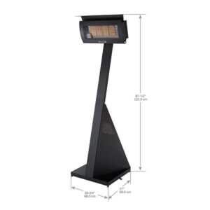 Stock Image - Dimplex - Dimplex Outdoor Portable Infrared Propane Heater Dimplex - Stove Depot and Chimney Works