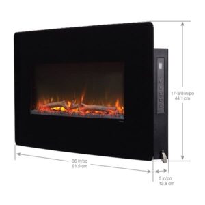 Stock Image - Dimplex - Winslow Linear Electric Fireplace Dimplex - Stove Depot and Chimney Works