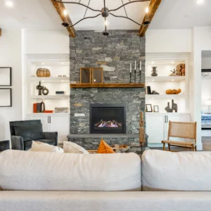 Acucraft Slim Line Direct Vent Gas Fireplace
