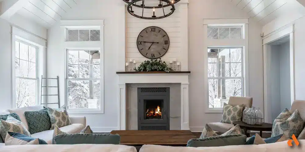 Acucraft American See-Through Wood Fireplace - Image 8