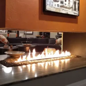 Acucraft Blaze Open Gas Fireplace