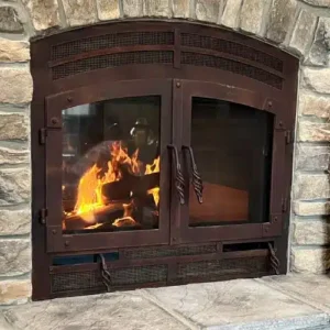 Acucraft Hearthroom See-Through Wood Fireplace
