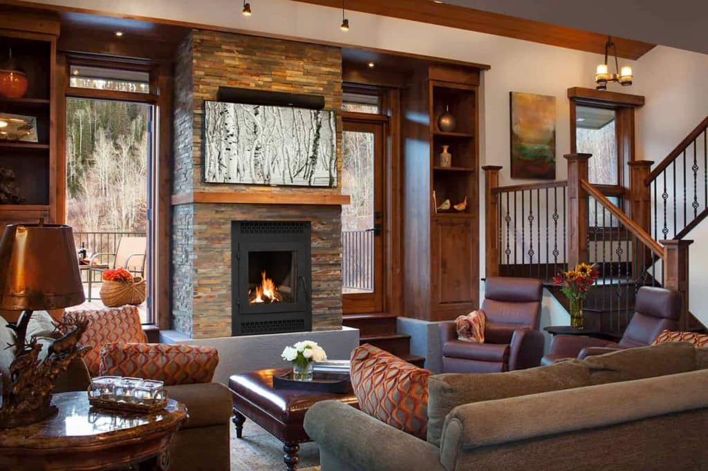 Acucraft American See-Through Wood Fireplace - Image 14