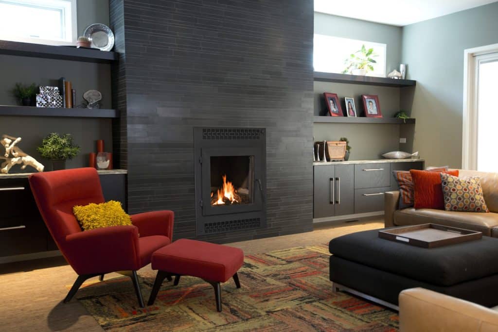 Acucraft American See-Through Wood Fireplace - Image 12