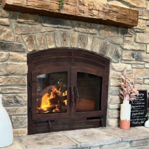 Acucraft Hearthroom Series Wood Burning Fireplace